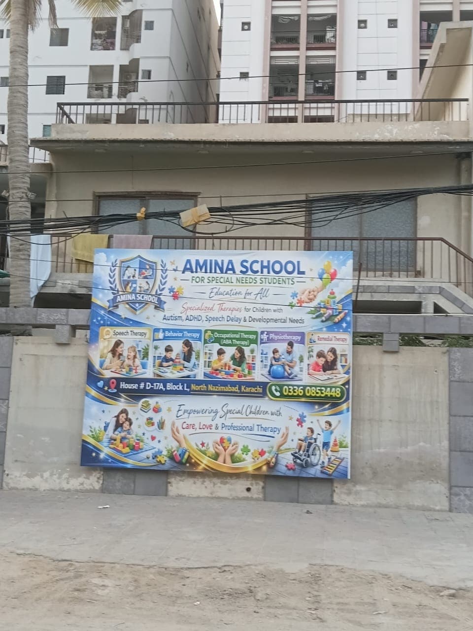 Amina School for Special needs Students - North Nazimabad