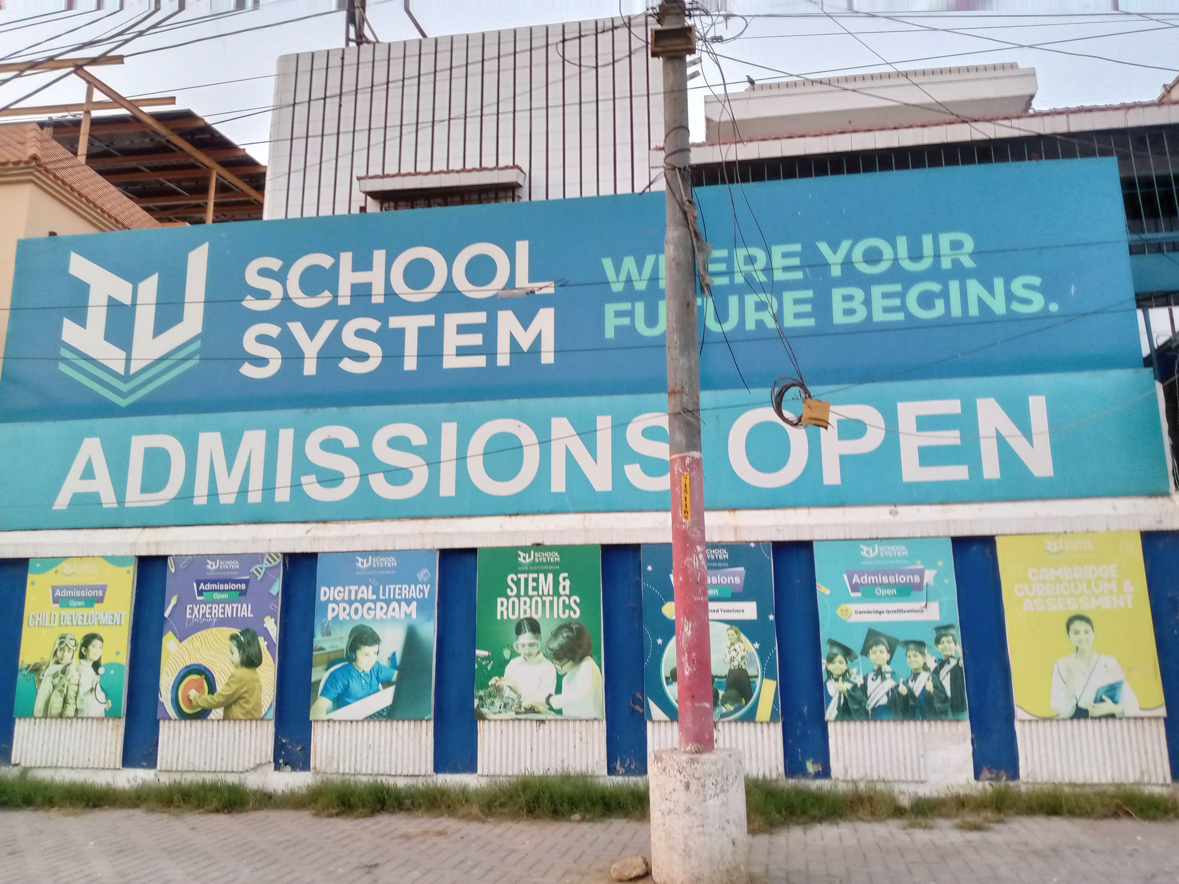 IU School System Block A Campus — North Nazimabad