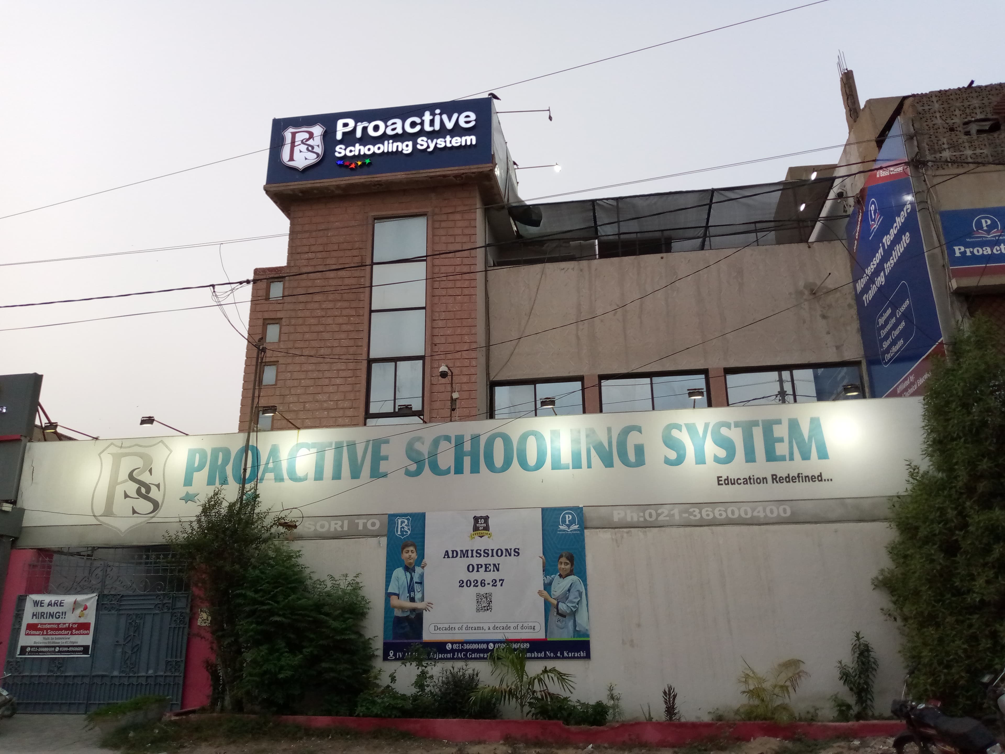 Proactive Schooling System — Nazimabad