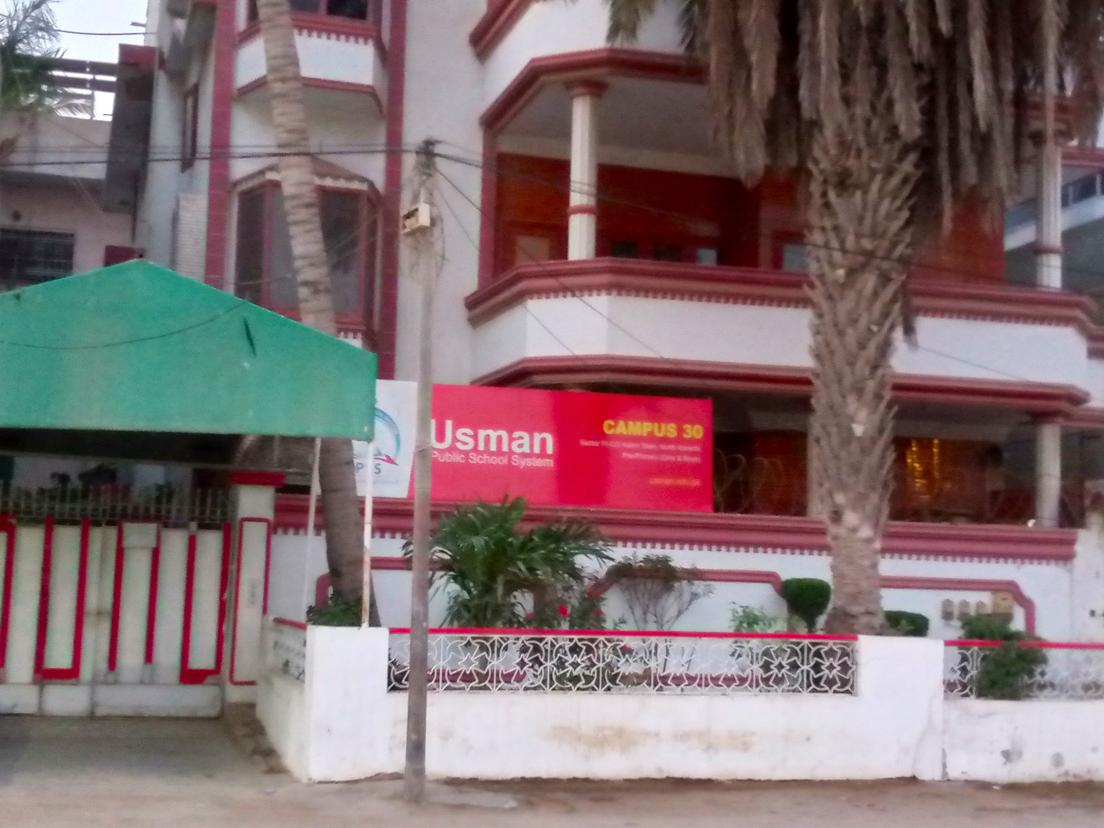 Usman Public School System Campus 30 — North Karachi