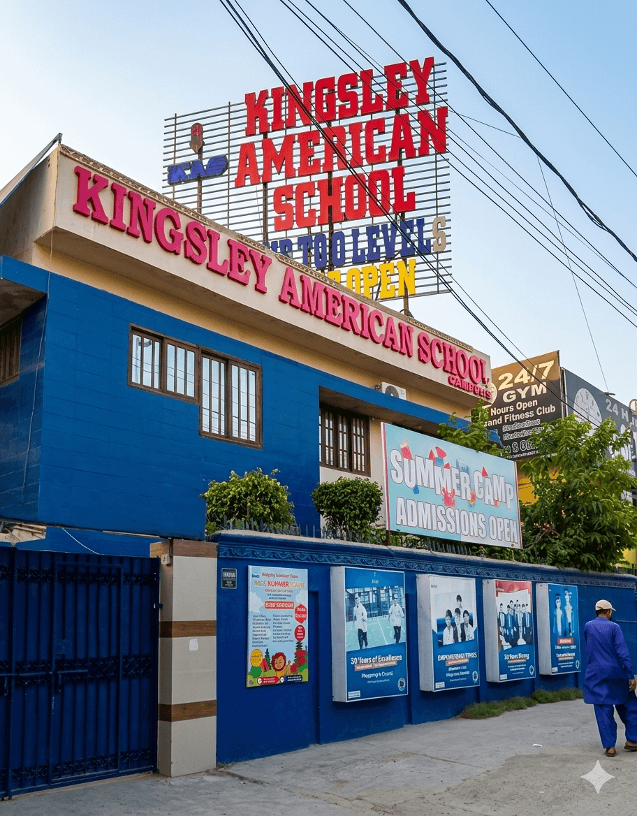 Kingsley American School (Campus 3) — Gulshan-e-Iqbal