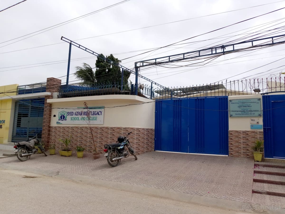 Syed Azfar Rizvi Legacy School and College — Gulshan-e-Iqbal