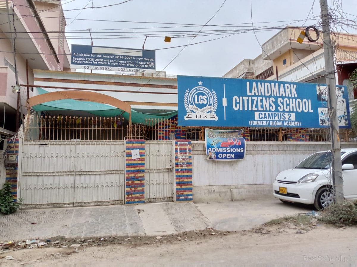 Landmark Citizens School - Campus 2 ( Formerly The Global Academy) — Gulshan-e-Iqbal